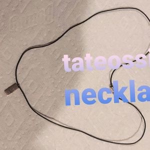 Tateossian London Leather Necklace